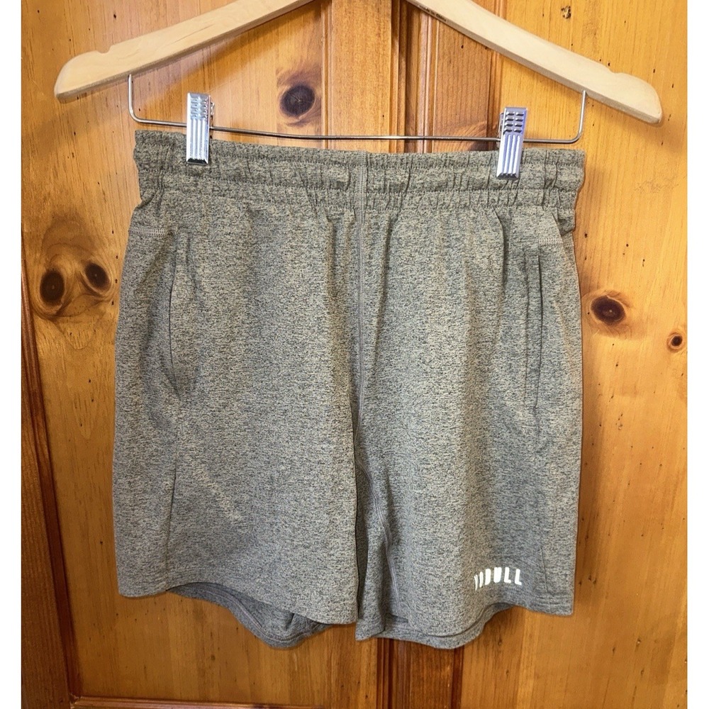 NoBull Athletic Shorts Unlined Cross Fit Gym Lightweight Running Green Men's M